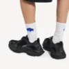 Sapatilha Triple S.2 para homem em preto/cinzento escuro