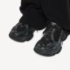 Sapatilha Triple S.2 para mulher em preto/cinzento escuro