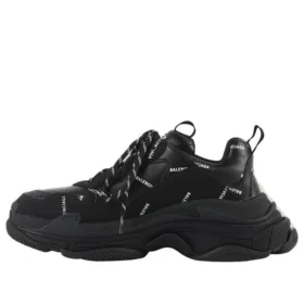 Sapatilha Triple S «Allover Logo – Black» 536737W2FA11090