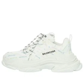 Sapatilha Triple S «Allover Logo – Branco Multicolorido» 536737W2FA89083