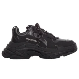 Sapatilha Triple S «Allover Logo – Preto» 536737W2FA21081
