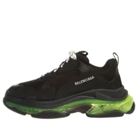Sapatilha Triple S «Black Yellow Fluo» 541624W09ON1047