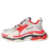 Sapatilha Triple S «Cinza Vermelho» 536737W09OH6495