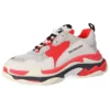 Sapatilha Triple S «Cinza Vermelho» 536737W09OH6495