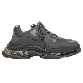 Sapatilha Triple S «Clear Sole – Cinza Escuro» 541624W2GA11801
