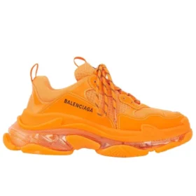 Sapatilha Triple S «Clear Sole Orange» 544351W2GA17510