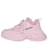 Sapatilha Triple S com pele sintética «Pink» 668562W3CQ55000