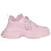 Sapatilha Triple S com pele sintética «Pink» 668562W3CQ55000