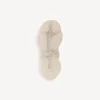 Sapatilha Triple S de sola transparente para homem, em branco