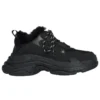 Sapatilha Triple S «Faux Fur Black» 668563W3CQ51000