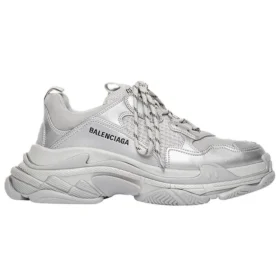 Sapatilha Triple S «Prateado Metálico» 536737W2FS28100