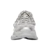Sapatilha Triple S «Prateado Metálico» 536737W2FS28100