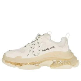 Sapatilha Triple S «Sola Transparente – Casca de Ovo» 544351W2GA19100
