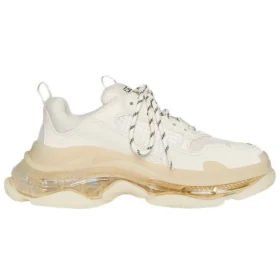 Sapatilha Triple S «Sola Transparente – Casca de Ovo» 544351W2GA19100