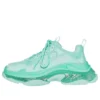 Sapatilha Triple S «Sola Transparente – Menta» 544351W2GA14500