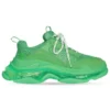 Sapatilha Triple S «Sola Transparente Verde» 541624W2GA13510