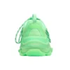 Sapatilha Triple S «Sola Transparente – Verde Néon» 541624W2CF13801