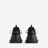 Sapatilha feminina «Triple S Tape Type» em preto/amarelo