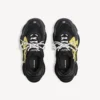 Sapatilha feminina «Triple S Tape Type» em preto/amarelo