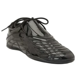 Sapatilha Zen «Couro Preto Envernizado Brilhante» 617539W2QA11000