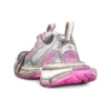 Sapatilhas 3XL «Branco, cinzento e rosa, malha e poliuretano» 734731W3XL59050