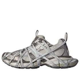 Sapatilhas 3XL Extreme Lace «Malha castanha, cinzenta e bege e poliuretano» 778698W3XLL2097