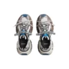 Sapatilhas 3XL «Worn Out Grey White and Blue Mesh and Polyurethane» 734734W3XL71214
