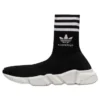 Sapatilhas Balenciaga x adidas Originals Speed «Black White» 711189WBDV11090