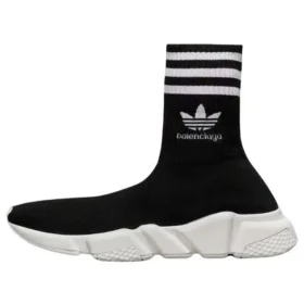 Sapatilhas Balenciaga x adidas Originals Speed «Black White» 711198WBDV11090