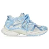 Sapatilhas de corrida «Branco, azul-bebé, malha e nylon» 677402W3RB29744