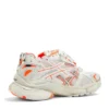 Sapatilhas de corrida «Branco, malha laranja fluorescente e nylon» 677403W3RBM9770