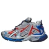Sapatilhas de corrida «Cinza, azul e vermelho em malha e nylon» 677403W3RB61264