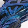 Sapatilhas de corrida iridescentes para homem em azul