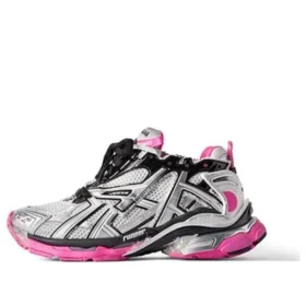 Sapatilhas de corrida «Silver White Pink Mesh and Nylon» 677402W3RBW9155