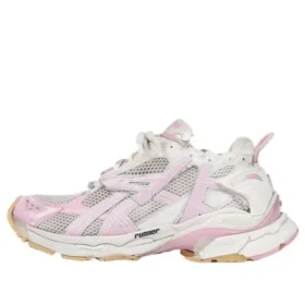 Sapatilhas de corrida «White Baby Pink Mesh and Nylon» 677402W3RB39059