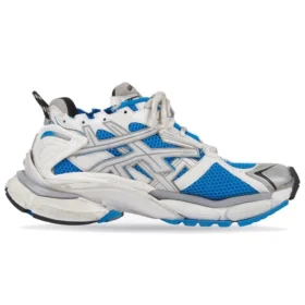 Sapatilhas de corrida «White Blue Mesh and Nylon» 677403W3RB34912