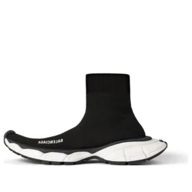 Sapatilhas de meia 3XL «Black Recycled Knit» 758483W2DG11090