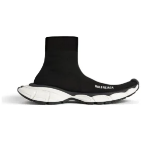Sapatilhas de meia 3XL «Black Recycled Knit» 758483W2DG11090