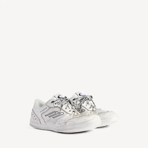 Sapatilhas femininas «Hamptons» com efeito desgastado médio, em branco Sapatilhas femininas «Hamptons» com efeito desgastado médio, em branco