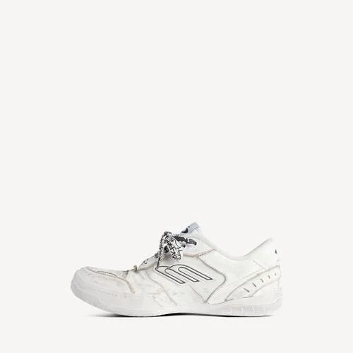 Sapatilhas femininas «Hamptons» com efeito desgastado médio, em branco Sapatilhas femininas «Hamptons» com efeito desgastado médio, em branco