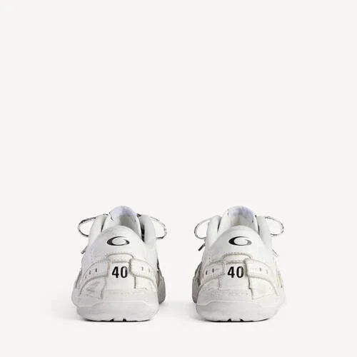 Sapatilhas femininas «Hamptons» com efeito desgastado médio, em branco Sapatilhas femininas «Hamptons» com efeito desgastado médio, em branco