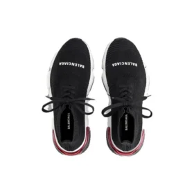 Sapatilhas Speed 1.0 «Preto e Branco com Sola Transparente Vermelha» 617217W05GG1014