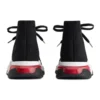 Sapatilhas Speed 1.0 «Preto e Branco com Sola Transparente Vermelha» 617217W05GG1014