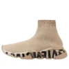 Sapatilhas Speed Graffiti «Malha Bege com Sola Preta com Graffiti» 605942W2DB79710