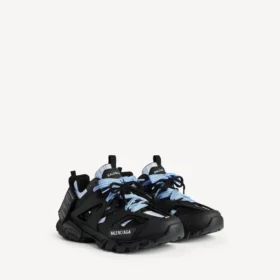 Sapatilhas Track Shirt para homem em preto/azul