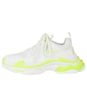 Sapatilhas Triple S «Branco Amarelo Fluorescente» 524039W2CA37390