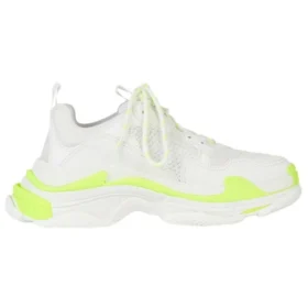 Sapatilhas Triple S «Branco Amarelo Fluorescente» 524039W2CA37390