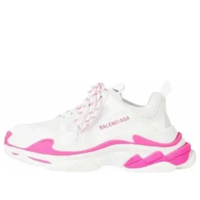 Sapatilhas Triple S «Branco Fluo Rosa» 536737W2CA35390