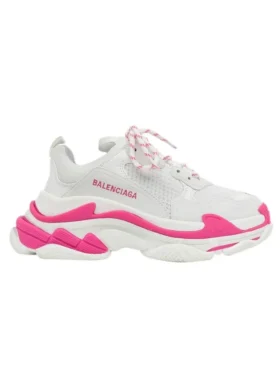 Sapatilhas Triple S «Branco Fluo Rosa» 536737W2CA35390
