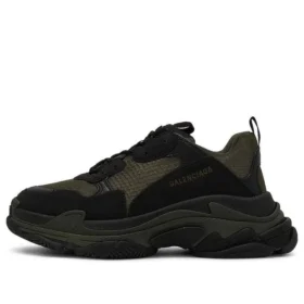 Sapatilhas Triple S «Olive Green Black» 536737W2FW24010